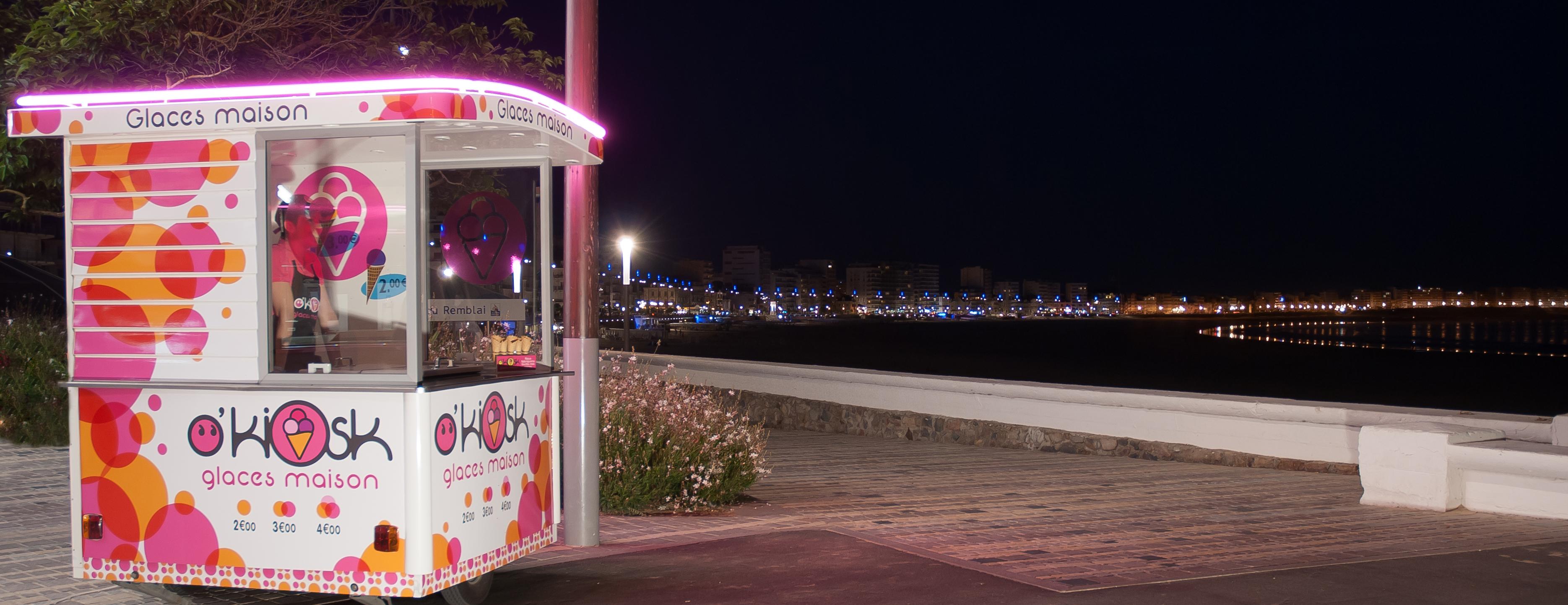 O'kiosk : les meilleures glaces des Sables d'Olonne