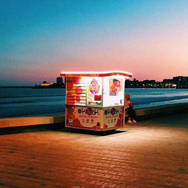 Okiosk glaces maison : les kiosques à glace des sables d'Olonne